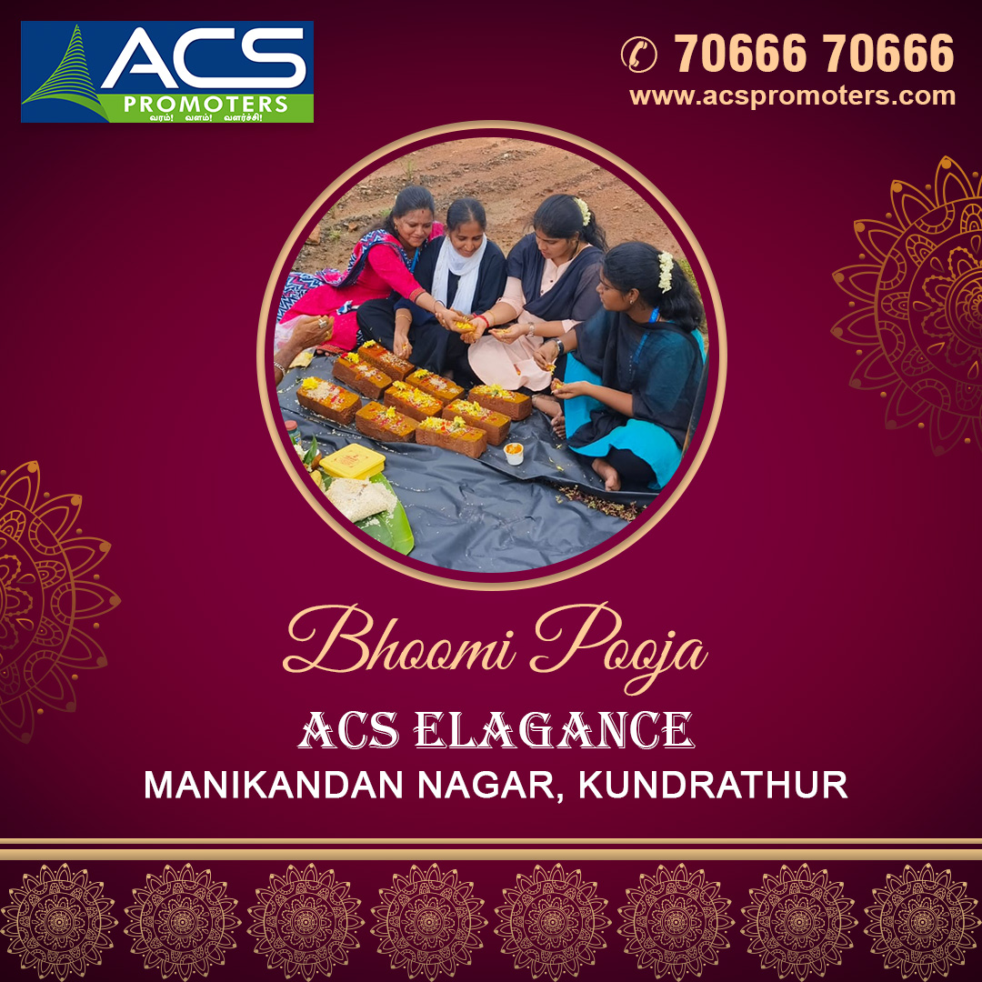 Bhoomi Pooja – ACS Elagance