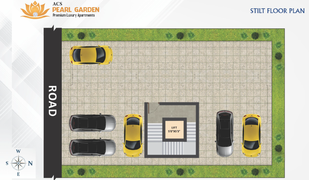 ACS PEARL GARDEN STILT FLOOR PLAN