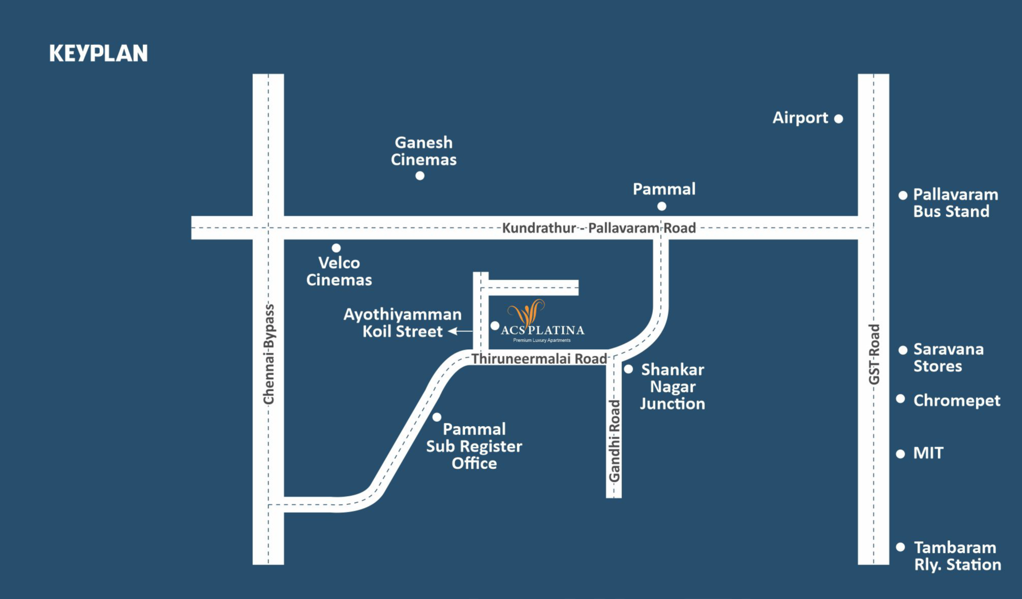 Acs Platina Key Plan