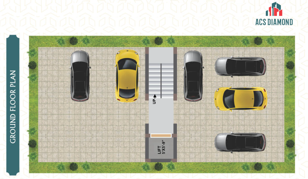 acs diamond a ground floor plan