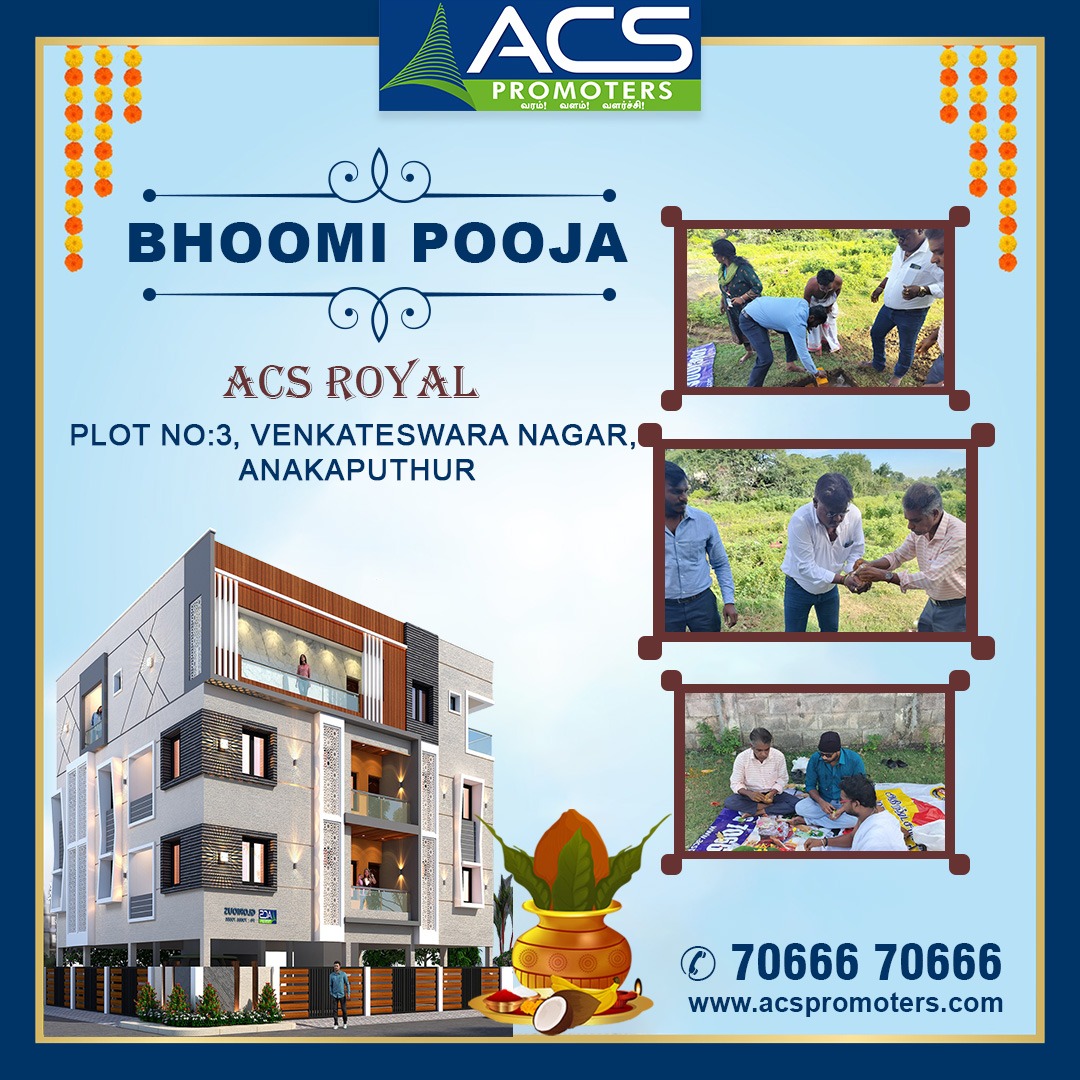 Bhoomi Pooja – ACS Royal