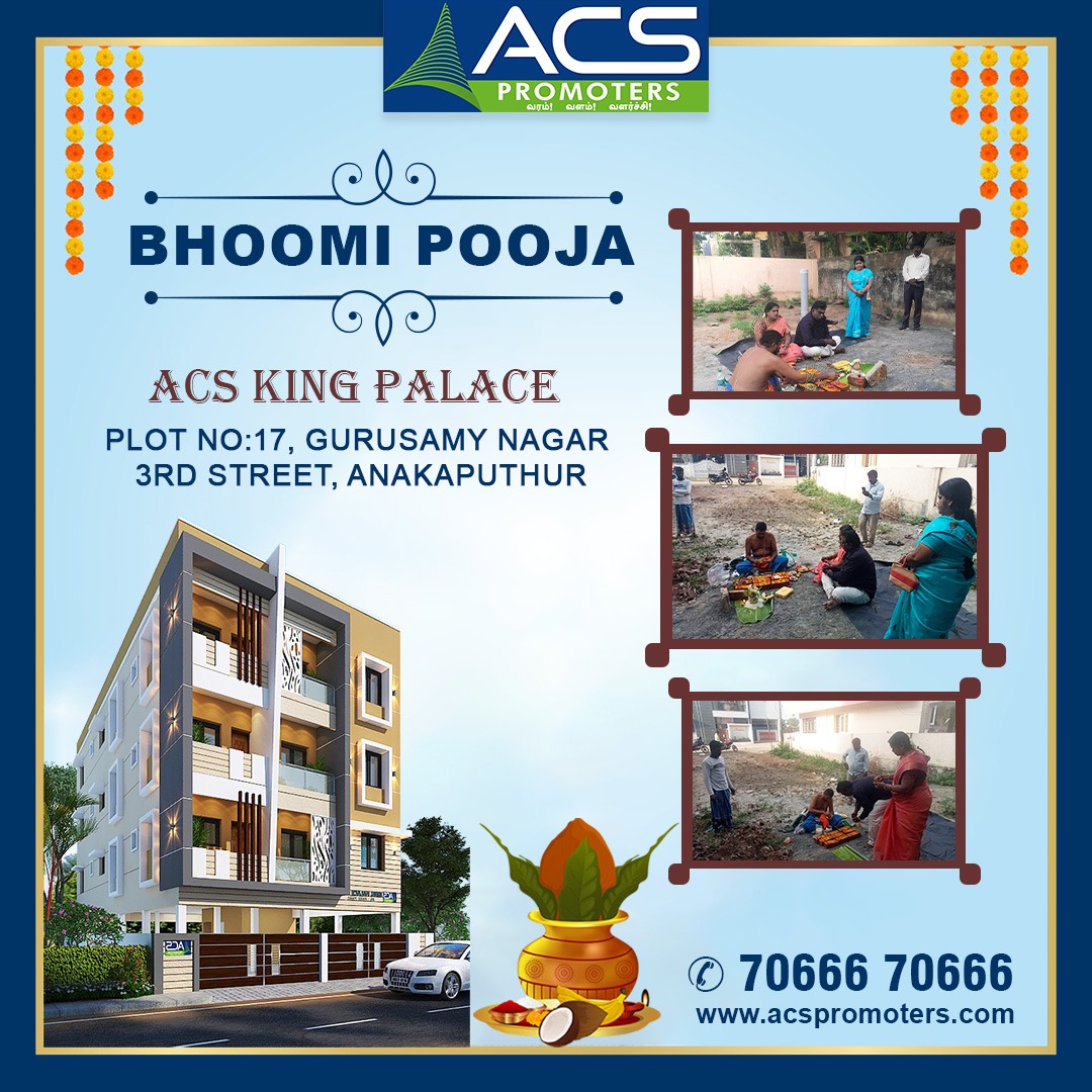 Bhoomi Pooja – ACS King Palace